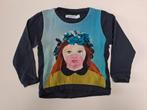 Mt 3j Donkerblauwe dunne sweater met pop, Kinderen en Baby's, Kinderkleding | Maat 98, Meisje, Trui of Vest, Filou & Friends, Ophalen of Verzenden