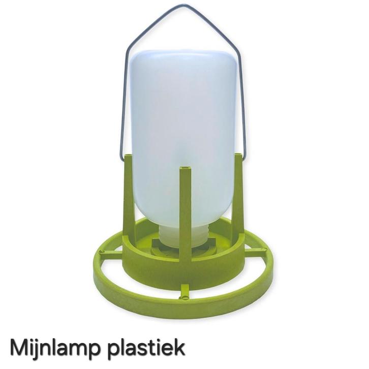 Mijnlamp Plastiek 1L - Drinken en voeder systeem, Huis en Inrichting, Woonaccessoires | Stolpen, Ophalen