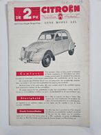 BROCHURE CITROËN 2PK AZL, Envoi