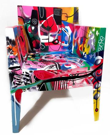 Driade - Philippe Starck - Fauteuil - Objet d'art de Jack So, Enlèvement ou Envoi, Comme neuf, Synthétique