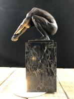 Een bronzen beeld/sculptuur van een duikende man, ''THE DIVE, Antiek en Kunst, Ophalen of Verzenden