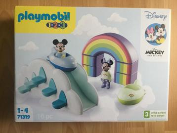 PLAYMOBIL 1.2.3 Disney Mickey Mouse Wolkenhuis - nieuw beschikbaar voor biedingen
