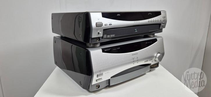 Kenwood KRF-V9993D Versterker + DVF-R9030 CD / DVD-Wisselaar, Audio, Tv en Foto, Stereoketens, Refurbished, Cd-speler, Dvd-speler