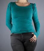 Groen-blauwe trui van Sora / JBC - Maat 36, Kleding | Dames, Truien en Vesten, Verzenden, Maat 36 (S), Groen