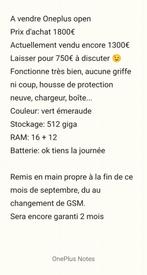 oneplus open, Telecommunicatie, Mobiele telefoons | Overige merken, Ophalen, Zo goed als nieuw