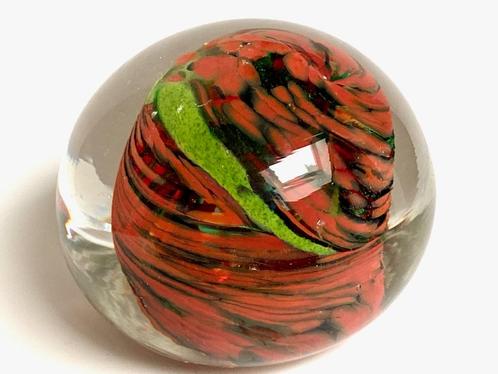 Idée Cadeau Fête des Mères boule Sulfure Val Saint Lambert, Antiek en Kunst, Antiek | Glaswerk en Kristal, Ophalen of Verzenden
