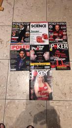 lot van 6 poker- en science and life pokermagazines, Hobby en Vrije tijd, Gezelschapsspellen | Kaartspellen, Ophalen of Verzenden