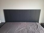 Hoofdbord Bed: Decowall Lava eiken 208 cm x 130 cm, Huis en Inrichting, Slaapkamer | Bedden, Ophalen, Zwart, Overige maten, Hout