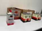 Flying A & Mobil oil Handy oils NOS ️, Verzamelen, Verpakking, Gebruikt, Ophalen of Verzenden