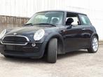 Mini one 1.6 benzine Bj 2004 185000km, Auto's, 1589 cc, Zwart, Bedrijf, Handgeschakeld