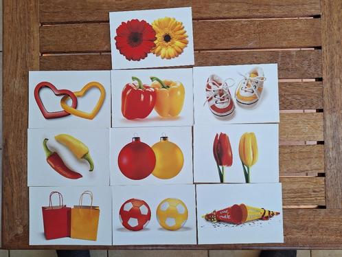 Lot van 10 publiciataire postkaarten  MasterCard., Verzamelen, Postkaarten | Themakaarten, Ongelopen, 1980 tot heden, Ambachten of Beroep