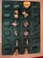 Set gouden ringen (lees beschrijving), Handtassen en Accessoires, Ringen, Ophalen, Zo goed als nieuw, Goud, Goud