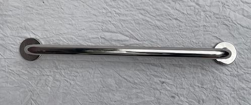 DELABIE, Rechte RVS handgreep 80 cm WC/ Douche, Doe-het-zelf en Bouw, Sanitair, Zo goed als nieuw, Toilet, Inox, Ophalen