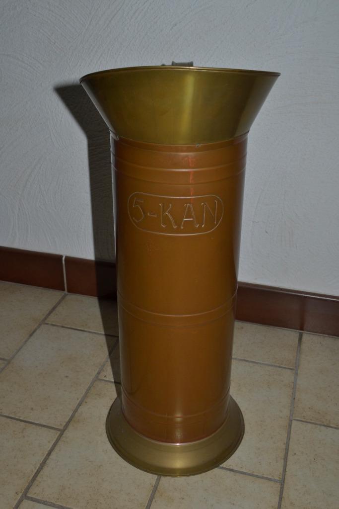 Grote koperen kan / paraplubak, Antiek en Kunst, Antiek | Brons en Koper, Koper, Ophalen of Verzenden