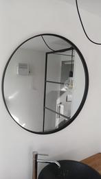 Ronde spiegel metalen frame diameter 70cm, Huis en Inrichting, Woonaccessoires | Spiegels, Ophalen, Zo goed als nieuw