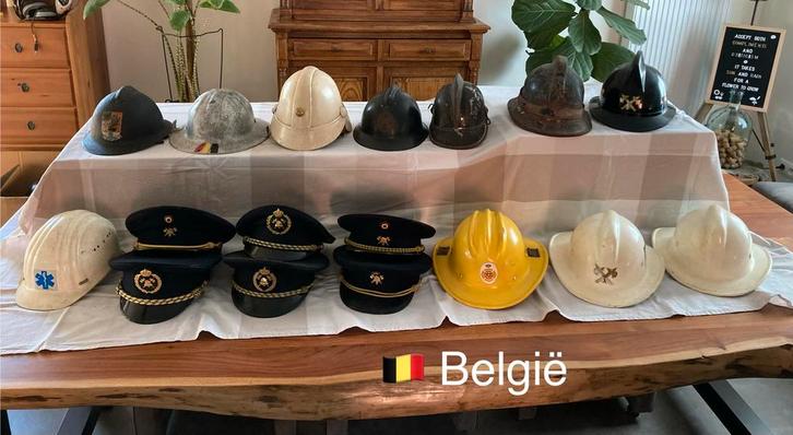 Collection de casques de pompiers, Collections, Collections complètes & Collections, Enlèvement