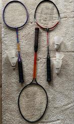 Badminton raketten 1 rucanor    1 donnay     1talbot, Sports & Fitness, Badminton, Comme neuf, Enlèvement ou Envoi