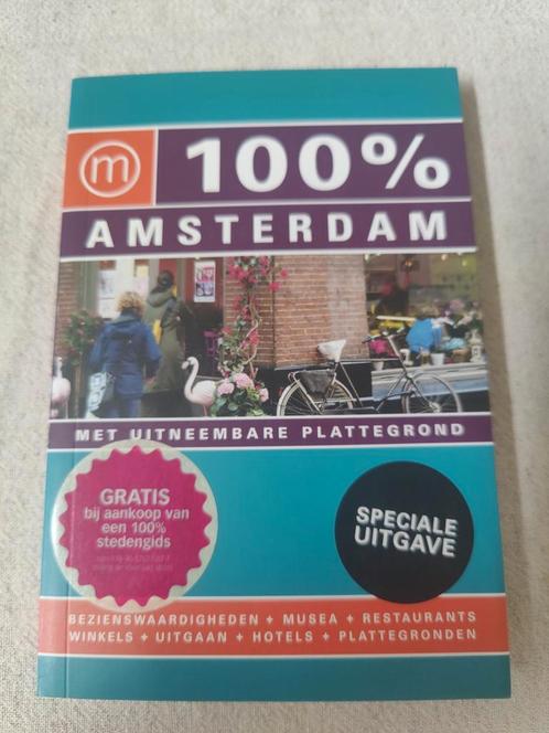 Sascha de Graaf - 100% Amsterdam, Boeken, Reisgidsen, Zo goed als nieuw, Budget, Ophalen of Verzenden