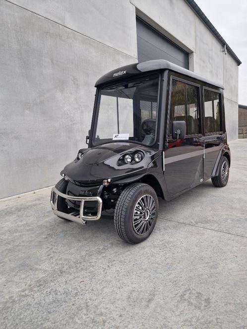 Melex passenger golfcar volledig gesloten deluxe cabine PROM, Motos, Quads & Trikes, jusqu'à 11 kW, Enlèvement ou Envoi