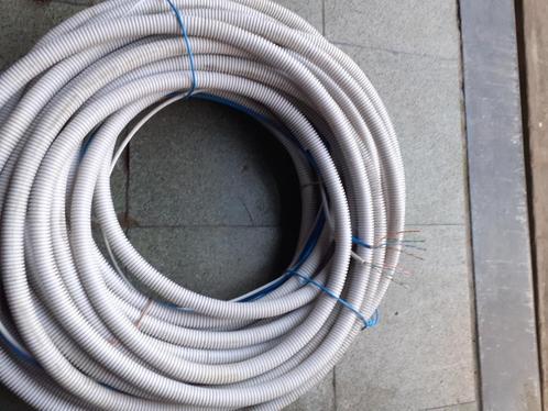 Snelflex flexibele buis 2x data U/UTP CAT-5e - 20mm per rol, Doe-het-zelf en Bouw, Elektriciteit en Kabels, Nieuw, Kabel of Snoer
