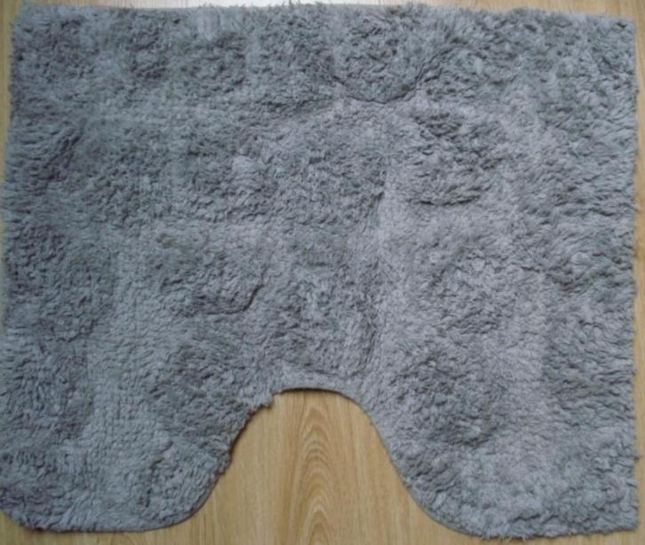 Sealskin toiletmat WC-mat Pebbles grijs 560 g/m², Huis en Inrichting, Badkamer | Badtextiel en Accessoires, Zo goed als nieuw