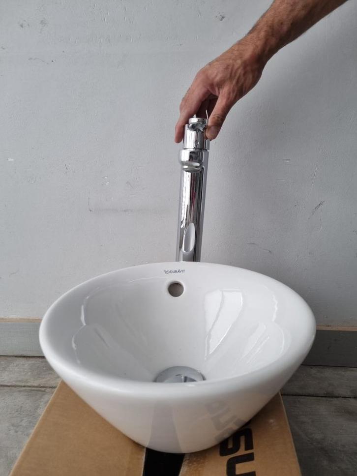 2 Évier avec 2  robinets Ensemble vasque à poser + robinet m, Bricolage & Construction, Sanitaire, Utilisé, Robinet, Enlèvement