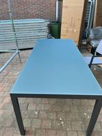 Aluminium tafel met glas voor tuin, Ophalen, Zo goed als nieuw, Aluminium