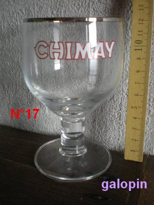 CHIMAY Galopin 6 glazen, Verzamelen, Biermerken, Zo goed als nieuw, Glas of Glazen, Ophalen of Verzenden