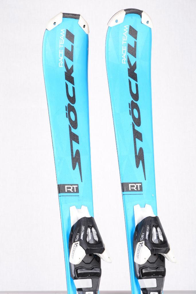 80 100 130 kinder ski's STOCKLI RT TEAM blue +, Sport en Fitness, Skiën en Langlaufen, Gebruikt, Ski's, Ski, Salomon, Carve, Minder dan 100 cm
