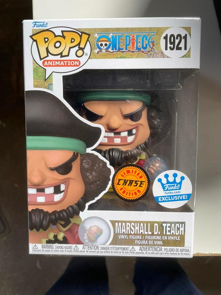 Funko Pop Marshall D Teach 1921 Chase figuur uit één stuk, Verzamelen, Poppetjes en Figuurtjes, Ophalen