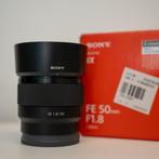 Sony 50mm f1.8 FE mount, Audio, Tv en Foto, Ophalen, Zo goed als nieuw, Standaardlens, Zoom