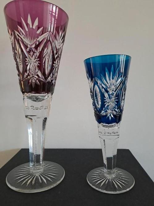 Val Saint Lambert Bruidsvazen, Antiek en Kunst, Antiek | Glaswerk en Kristal, Ophalen