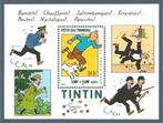 2000 bloc feuillet fête du timbre Tintin N 28 NEUF, Verzenden, Kuifje, Nieuw, Plaatje, Poster of Sticker