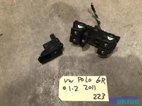 VW POLO 6R raamschakelaar elektrisch links rechts, Auto-onderdelen, Dashboard en Schakelaars, Volkswagen, Gebruikt, Ophalen of Verzenden