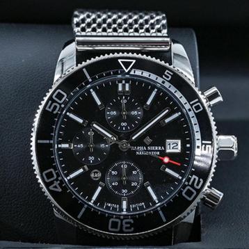 Alpha Sierra Navigator BSM01 SEIKO Nieuw t.w.v € 399-, beschikbaar voor biedingen