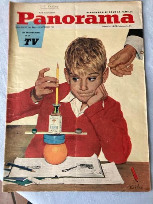 Hebdomadaire Panorama du 11 Septembre 1961, Verzamelen, Tijdschriften, Kranten en Knipsels, Tijdschrift, 1960 tot 1980, Ophalen of Verzenden