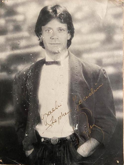 Foto Rob De Nijs met handtekening, Verzamelen, Postkaarten | Themakaarten, Ophalen