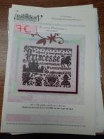 Originele patronen " Isabelle Haccourt Vautier ", Hobby en Vrije tijd, Borduren en Borduurmachines, Ophalen of Verzenden, Zo goed als nieuw