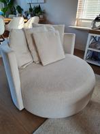 Ronde loveseat/fauteuil/zetel 1.5 pers 1j oud, Comme neuf, Enlèvement