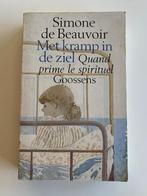Met kramp in de ziel, Simone de Beauvoir, in perfecte staat, Boeken, Gelezen, Ophalen of Verzenden
