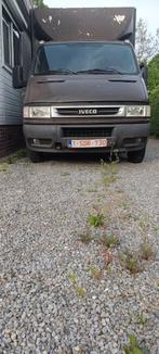 Iveco bestelwagen met Hollandia lift, Auto's, Bestelwagens en Lichte vracht, Voorwielaandrijving, Stof, Particulier, Blauw