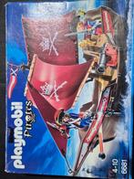 Playmobil 6681 piratenschip met kanon, Kinderen en Baby's, Speelgoed | Playmobil, Verzenden, Zo goed als nieuw, Complete set