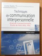 Boek Interpersoonlijke communicatietechnieken Michel Josein, Ophalen of Verzenden, Gelezen, Michel Josein