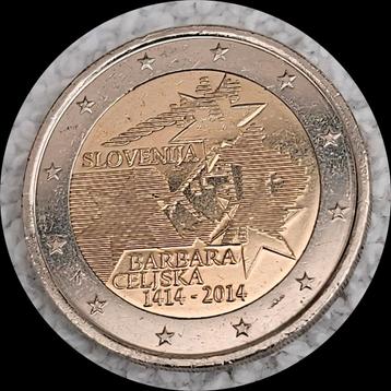 2 euro herdenkingsmunt 2014 slovenië  beschikbaar voor biedingen