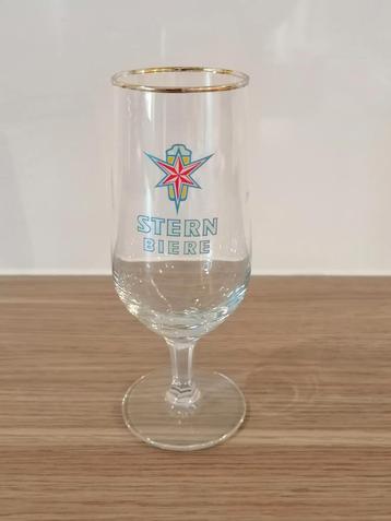 Stern Biere....glas op voet!!  beschikbaar voor biedingen