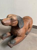 Houten schommelhond, Antiquités & Art, Art | Sculptures & Bois, Enlèvement ou Envoi