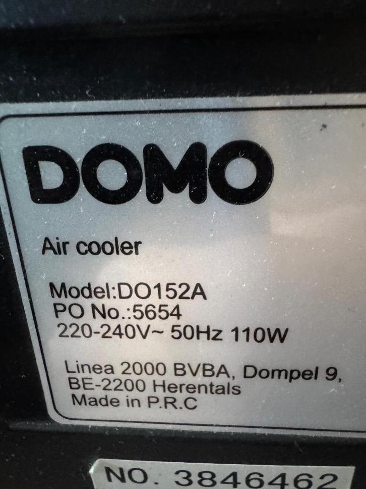 Ventilator Domo, Electroménager, Ventilateurs, Utilisé, Ventilateur tour, Enlèvement