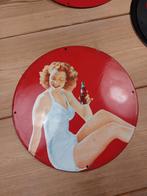 Coca-cola reclamebord, Verzamelen, Ophalen, Gebruikt, Reclamebord