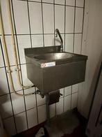 Voedings lavabo inox, Ophalen