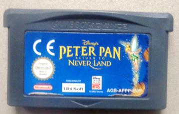 Disney's Peter Pan Return to Neverland  voor de Gameboy beschikbaar voor biedingen